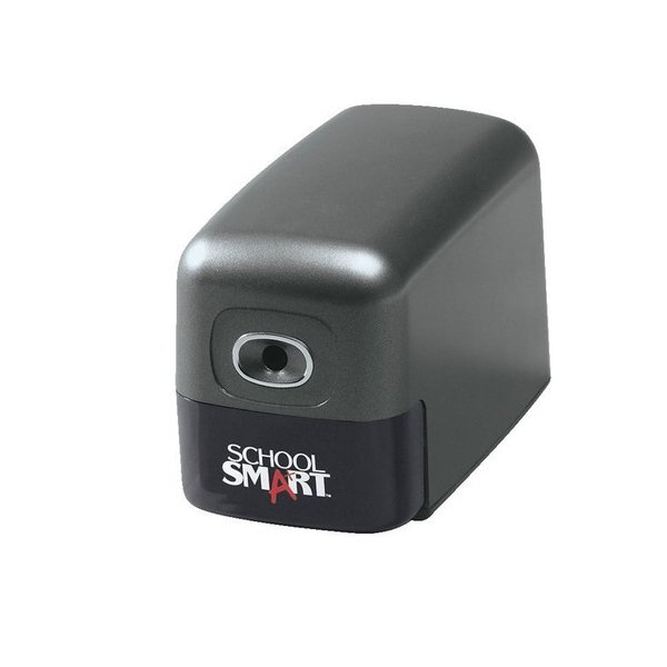 School Smart Electric Pencil Sharpener, 5-1/2 x 3-3/4 x 7-3/4 Inches V8